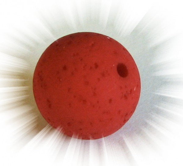 Polaris Gala sweet bead 18 mm ruby – small hole