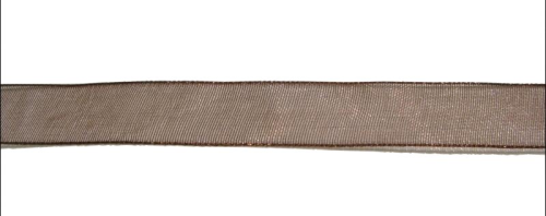 Organza tape brown – 1 meter