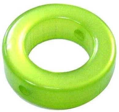 Polaris circle – 35 mm – glossy apple green