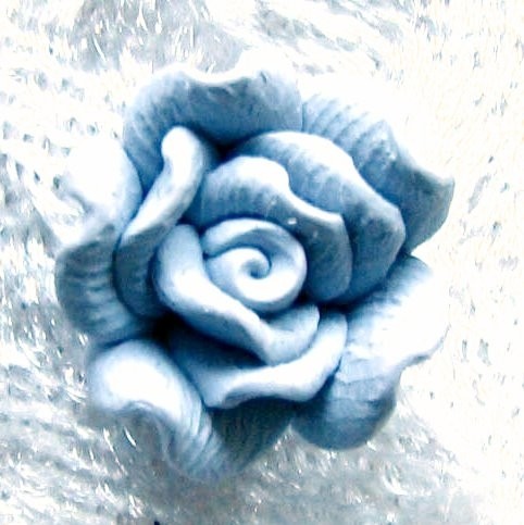 Rose 12mm - grau