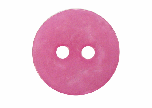 Knopf 25mm - pink-transparent mamoriert