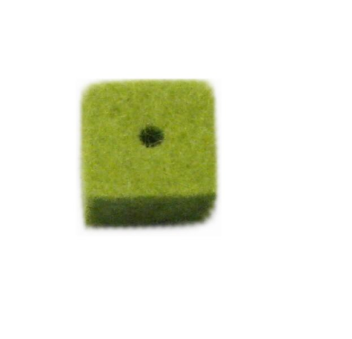 Felt square apple green – 10x10x5mm