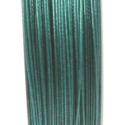 Steel rope 0,38 mm – 100 meters – Color: Patina green