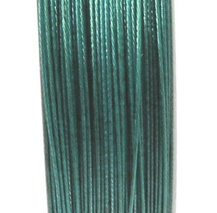 Stahlseil 0,38mm - 100 Meter - Farbe: patina grün