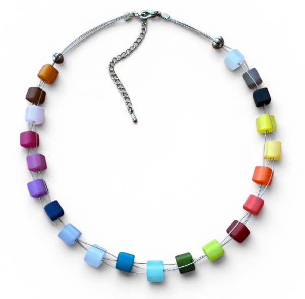 Polaris Rainbow-Collier – Cube-Creative- Adjustable