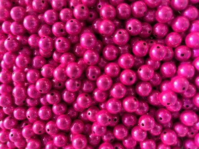Miracle Beads pink - Perlen 10mm - 50 Gramm ca. 90 Stück