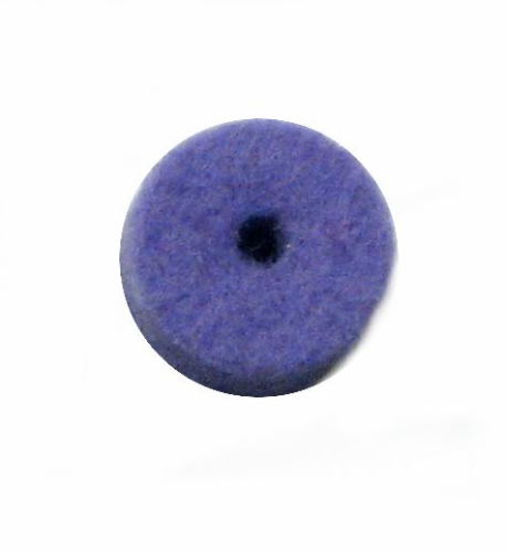 Felt disc purple – 10x5mm
