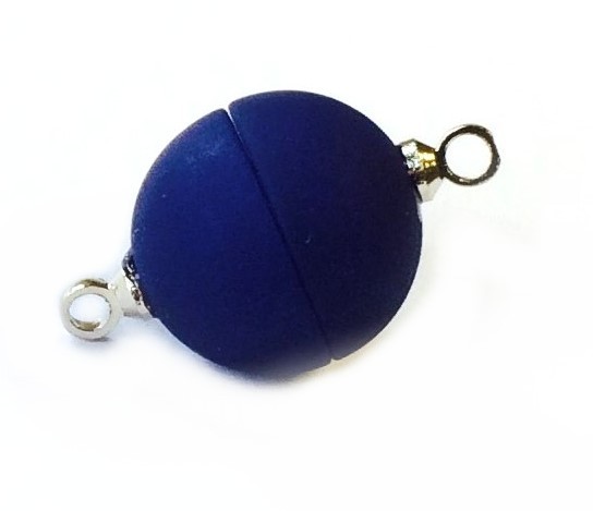 Mina Magnetverschluss - 12mm - extra stark - Farbe: navy matt