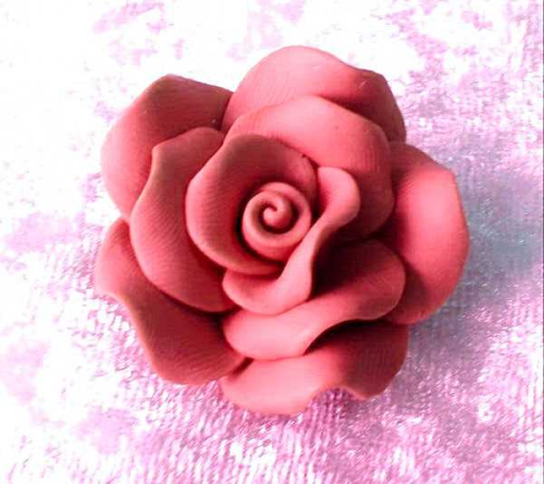 Rose 40 mm – red