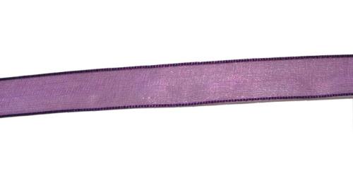 Organza ribbon violet – 1 meter