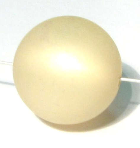 Polaris bead 4 mm champagne – small hole