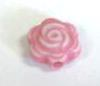 Blume 7mm - rosa-weiss
