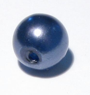 Lackperle 8mm - blau