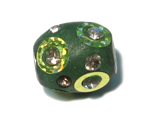 Retro-Perle grün