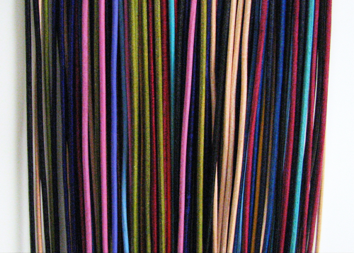 Lederband 2mm rund - 100 Stück je 1 Meter Rinderleder - in div. Farben - aus deutscher Produktion