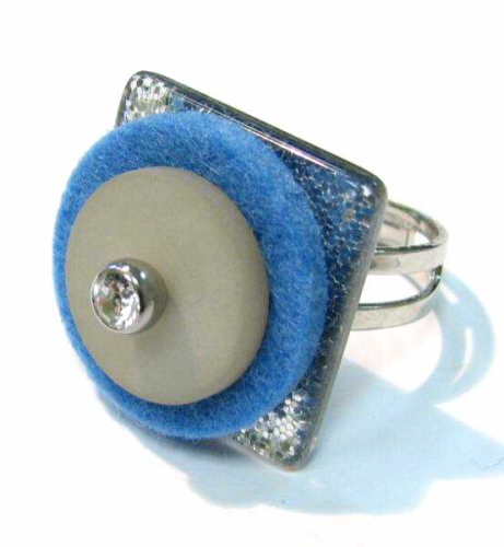 interchangeable ring -Crystal- can be ordered in different colors