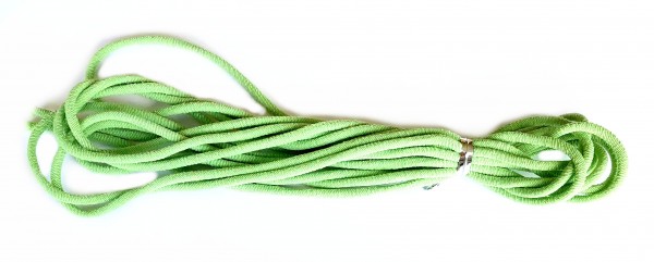 Nylon strap elastic 3mm thick - kiwi - length 3 meters