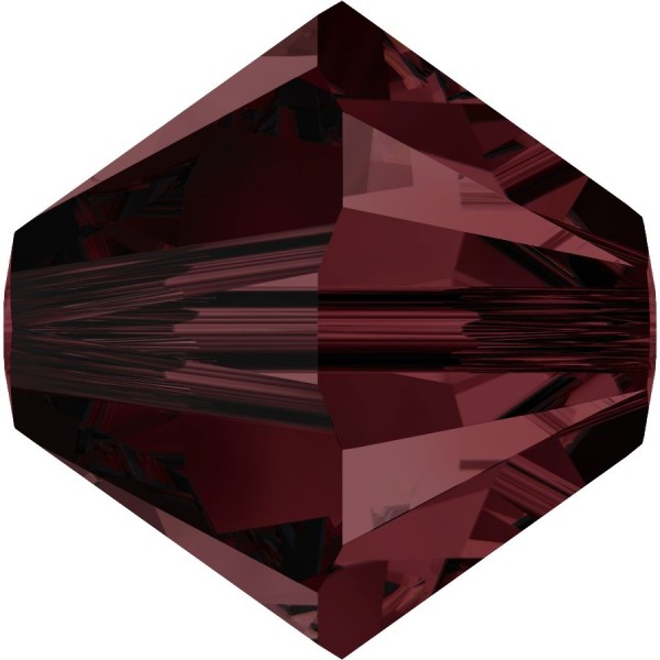Swarovski Crystal 5328 Xilion Bicone Bead 4mm --- 10 Stück - Burgundy