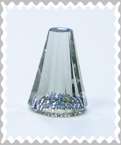Swarovski Artemis Kegel 5540 - 12x10mm - black diamond (grau)