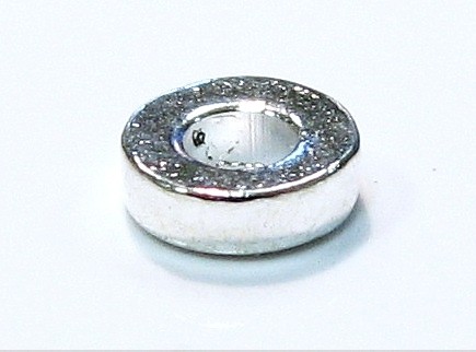 Ring 6x0,8mm silber farbig
