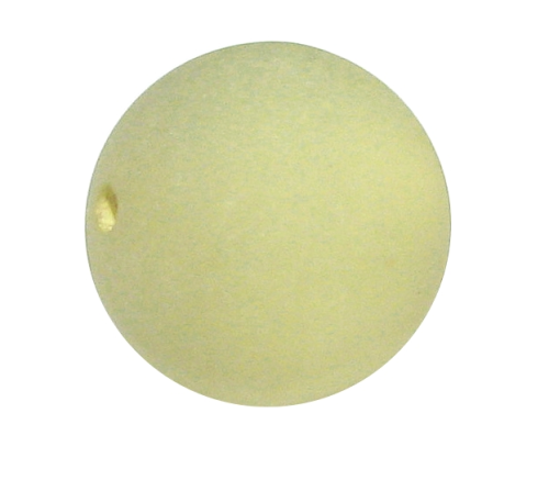 Polarisperle light khaki 10 mm - Großloch