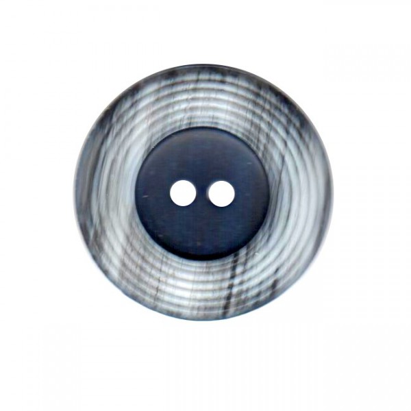 Button 34 mm – two tone – dark blue