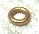 Ring/Radel 12mm - Farbe: Gold matt - 1 Stück