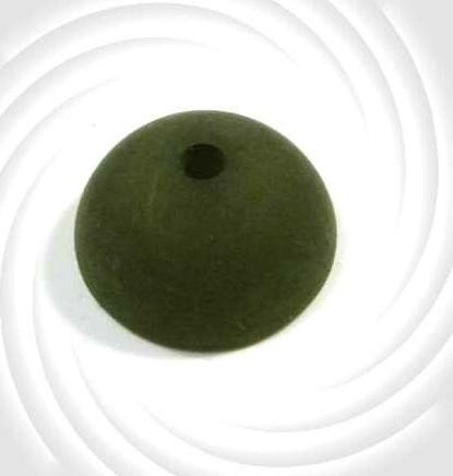 Polaris half bead 10x5 mm – olive