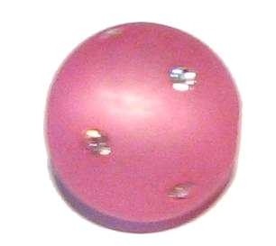 Polarisbead pink 16 mm – with Swarovski crystal