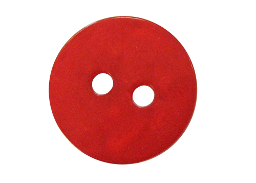 Button 25 mm – red-transparent mamorated
