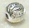Perle ca.10mm - diamant cut - 925er Silber - 1 Stück