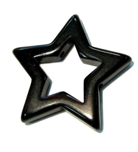 Polaris combi star black, 34 mm, glossy