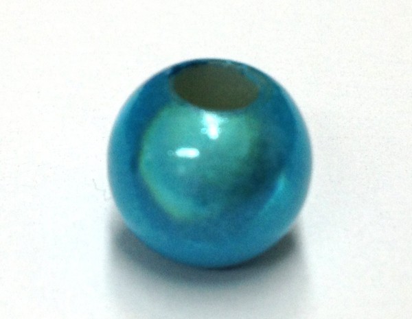 Miracle Beads Perlen 12mm - Großloch - türkis