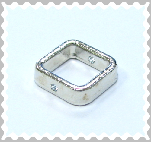Square 11x11 mm – color: Silver platinum
