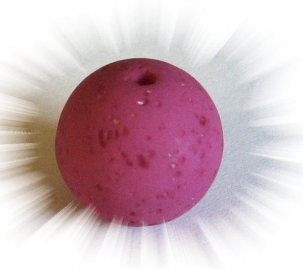 Polaris Gala sweet bead 20 mm purple – small hole