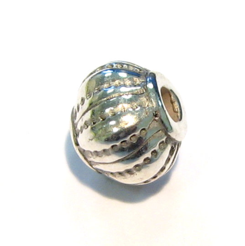 Discus 8x6 mm – color: Silver