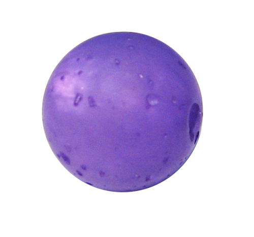 Polaris-Sweet bead10 mm dark purple – small hole