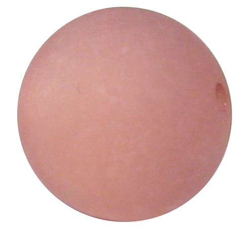 Polarisperle 20mm rosybrown - Kleinloch