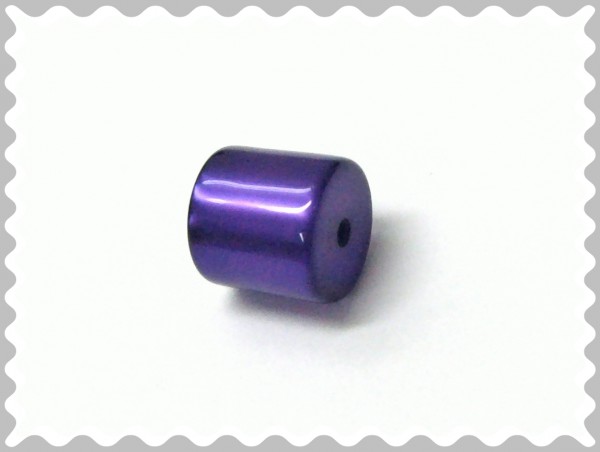 Polaris tube 10x10 mm – dark purple glossy